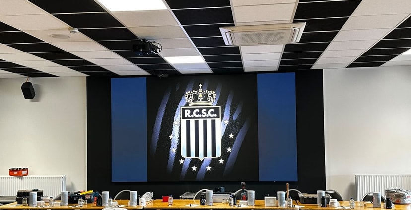 Écran LED Indoor Haute Définition pour le Sporting de Charleroi